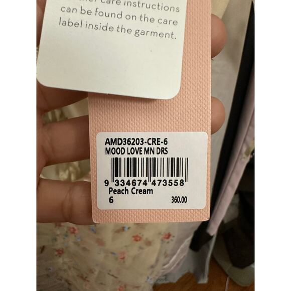 ALICE MCCALL PEACH MOOD FOR LOVE MINI DRESS Size US 2 Brand New - Picture 8 of 16